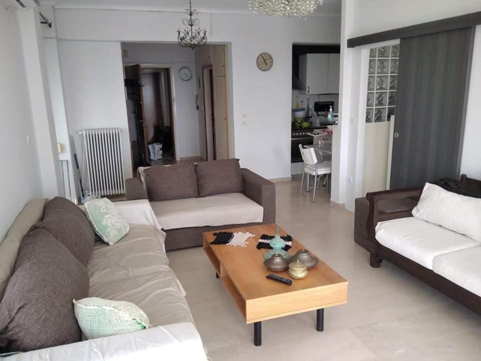 Super View Seafront Apartment Nea Michaniona Eksteriør billede